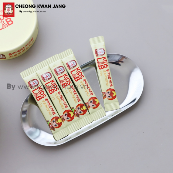 Men vi sinh cho trẻ KGC Cheong Kwan Jang General Hong Yi's Kids Lab Probiotics 1,5g x 90 gói