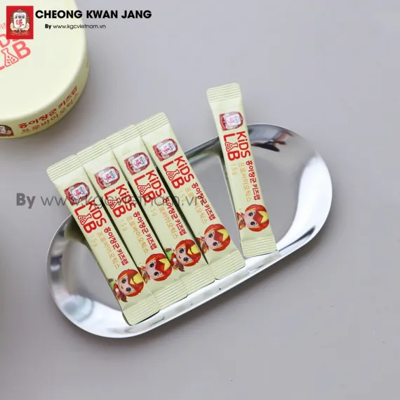 Men vi sinh cho trẻ KGC Cheong Kwan Jang General Hong Yi's Kids Lab Probiotics 1,5g x 90 gói