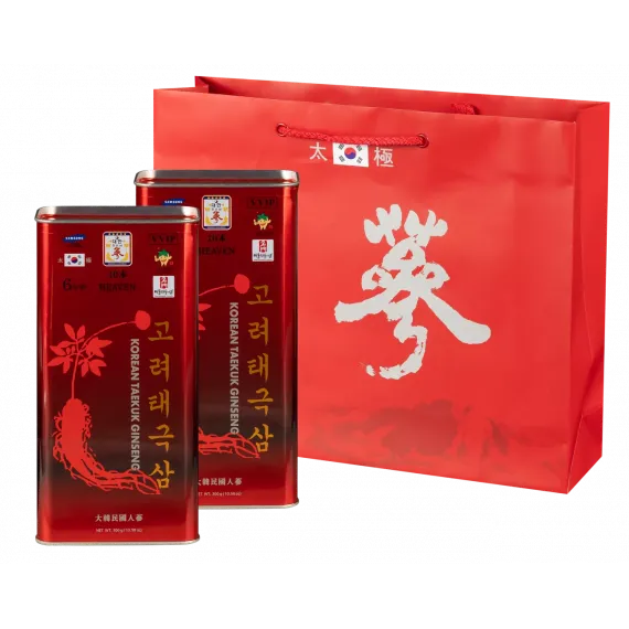 Thiên Sâm Chính Phủ Hàn Quốc Củ Khô VVIP 300g 10 củ