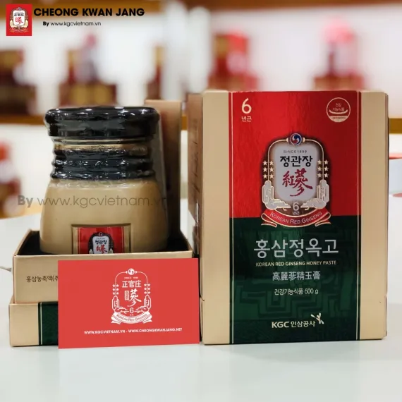 Tinh chất hồng sâm mật ong Jung Kwan Jang - KGC 500g ✅ KGC Việt Nam ✅ jung kwan jang | kgcvietnam.vn