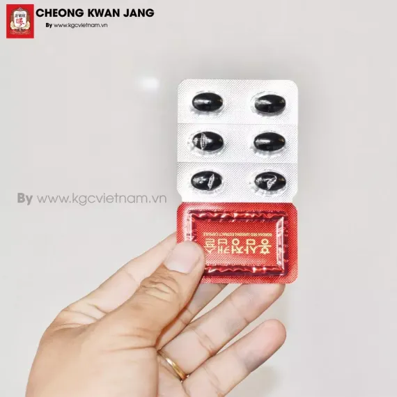 Viên hồng sâm KGC Jung Kwan Jang Extract Capsule 600mg x 300 viên | kgcvietnam.vn