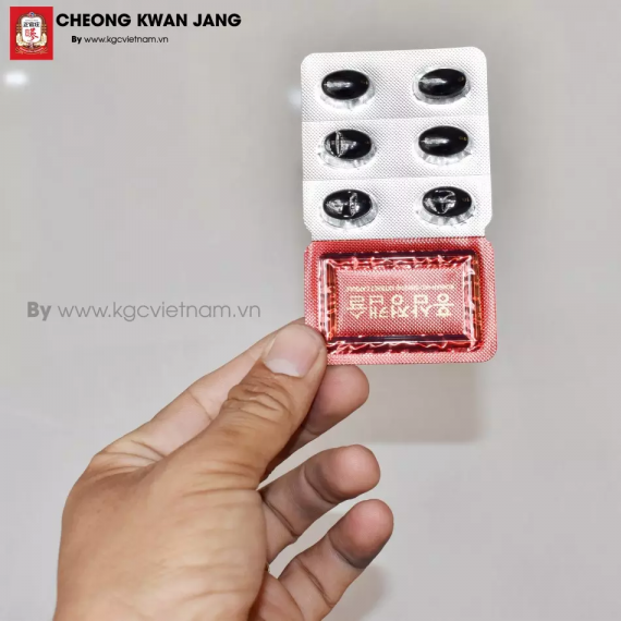 Viên hồng sâm KGC Jung Kwan Jang Extract Capsule 600mg x 300 viên | kgcvietnam.vn