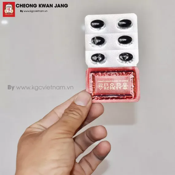 Viên hồng sâm KGC Jung Kwan Jang Extract Capsule 600mg x 300 viên | kgcvietnam.vn