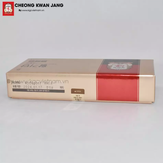 Viên hồng sâm KGC - Jung Kwan Jang Korean Red Ginseng Vital Pill 37.5g x 10 viên | kgcvietnam.vn