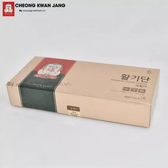 Viên hồng sâm KGC - Jung Kwan Jang Korean Red Ginseng Vital Pill 37.5g x 10 viên | kgcvietnam.vn Viên hồng sâm KGC - Jung Kwan Jang Korean Red Ginseng Vital Pill 37.5g x 10 viên | kgcvietnam.vn
