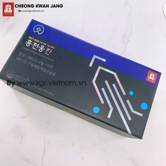 Viên hồng sâm dành cho nam giới KGC Jung Kwan Jang Hong Cheon Woong Khan 180 viên | kgcvietnam.vn