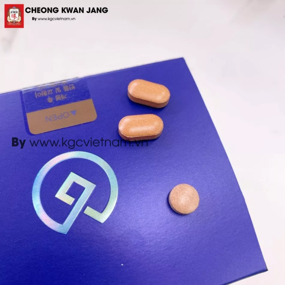 Viên hồng sâm dành cho nam giới KGC Jung Kwan Jang Hong Cheon Woong Khan 180 viên | kgcvietnam.vn