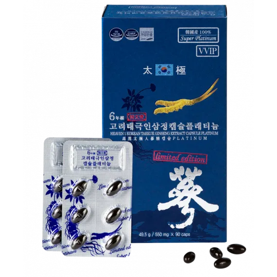 Viên Thiên Sâm Đông Trùng Hạ Thảo Hàn Quốc Kingsize 550mg x 180 Viên