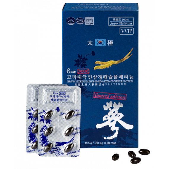 Viên Thiên Sâm Đông Trùng Hạ Thảo Hàn Quốc Kingsize 550mg x 180 Viên