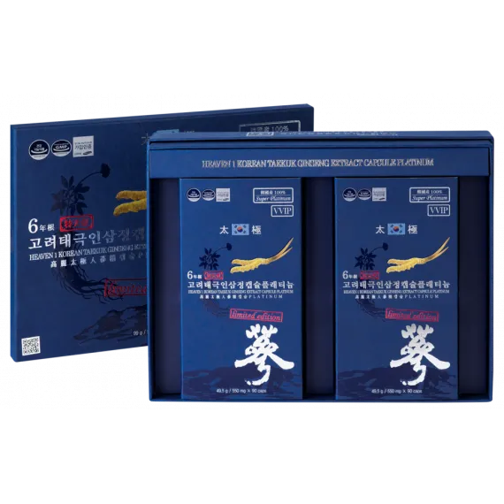 Viên Thiên Sâm Đông Trùng Hạ Thảo Hàn Quốc Kingsize 550mg x 180 Viên