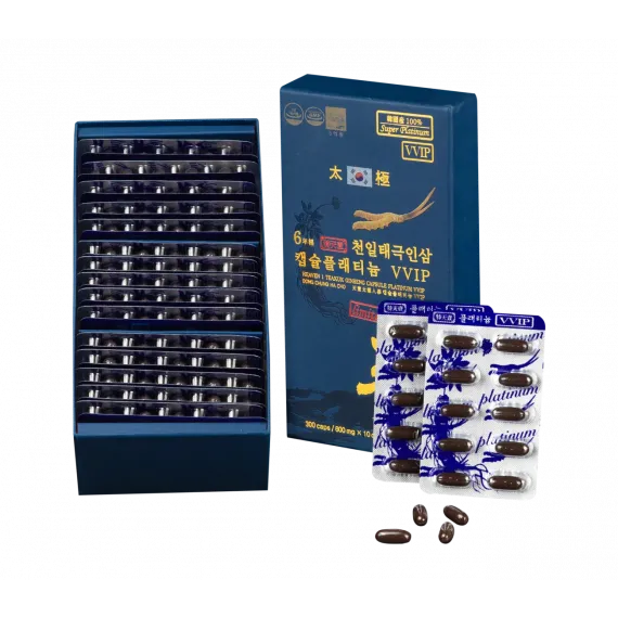 Viên Thiên Sâm Đông Trùng Hạ Thảo Hàn Quốc Kingsize Hộp 600mg x 900 viên Viên Thiên Sâm Đông Trùng Hạ Thảo Hàn Quốc Kingsize Hộp 600mg x 900 viên