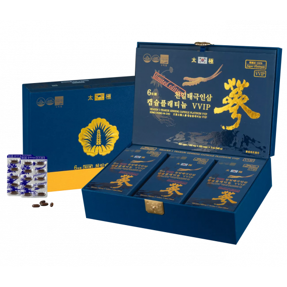 Viên Thiên Sâm Đông Trùng Hạ Thảo Hàn Quốc Kingsize Hộp 600mg x 900 viên