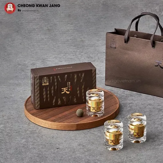 Viên Thiên Sâm Linh Đan KGC Jung Kwan Jang 4g x 3 Viên | kgcvietnam.vn