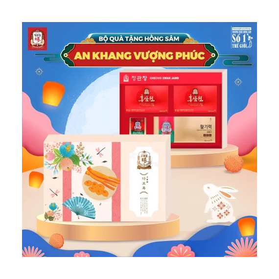 Bộ Quà Tặng KGC Cheong Kwan Jang An Khang Vượng Phúc