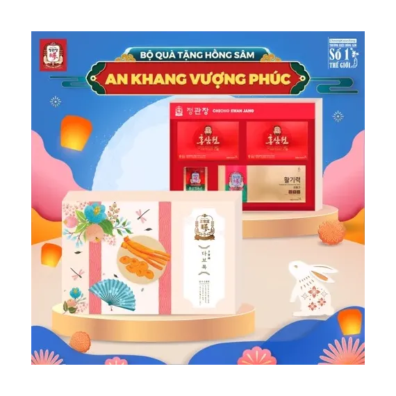 Bộ Quà Tặng KGC Cheong Kwan Jang An Khang Vượng Phúc