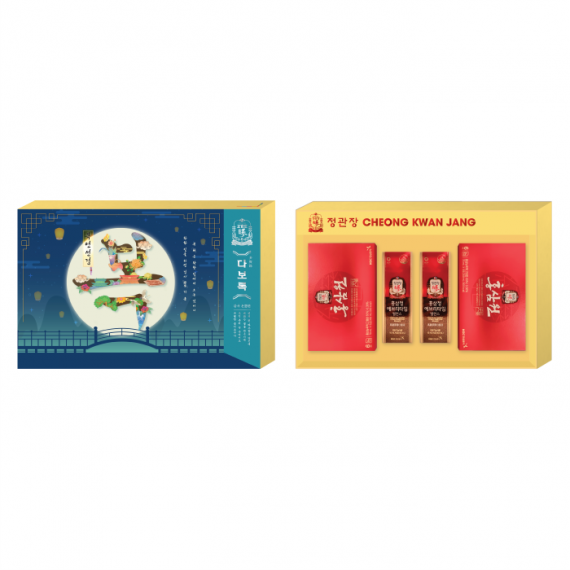 Bộ Quà Tặng Hồng Sâm Cao Cấp KGC Cheong Kwan Jang Dạ Nguyệt Sum Vầy