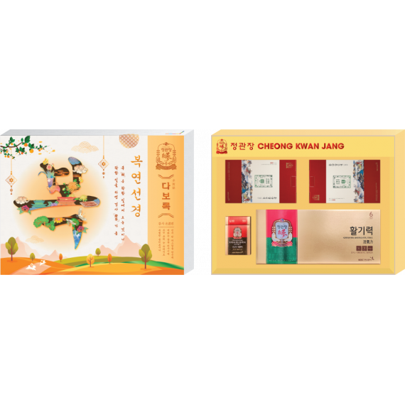 Bộ Quà Tặng Hồng Sâm Cao Cấp KGC Cheong Kwan Jang Phú Quý Như Ý