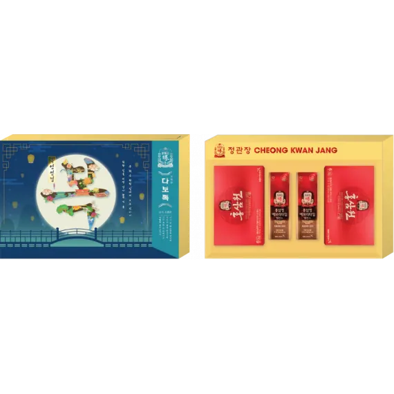 Bộ quà tặng trung thu cao cấp Hồng sâm KGC Cheong Kwan Jang Dạ Nguyệt Sum Vầy 2023 Bộ quà tặng trung thu cao cấp Hồng sâm KGC Cheong Kwan Jang Dạ Nguyệt Sum Vầy 2023