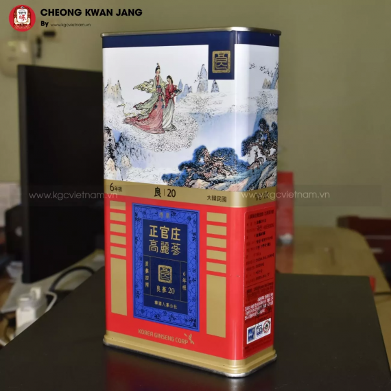 Hồng Sâm Củ Khô Jung Kwan Jang Hàn Quốc 150 gam số 20( hộp 7 củ) | kgcvietnam.vn