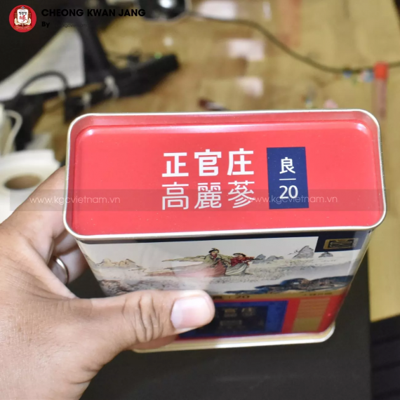 Hồng Sâm Củ Khô Jung Kwan Jang Hàn Quốc 150 gam số 20( hộp 7 củ) | kgcvietnam.vn