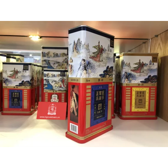 Hồng sâm củ khô KGC Jung Kwan Jang GOOD ROOTS 300g số 20 (hộp 14 củ) | kgcvietnam.vn