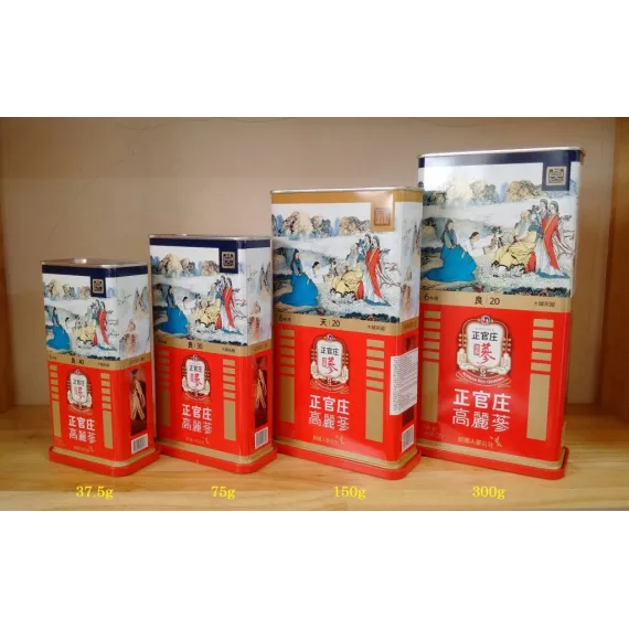 Hồng sâm củ khô KGC Jung Kwan Jang GOOD ROOTS 300g số 20 (hộp 14 củ) | kgcvietnam.vn
