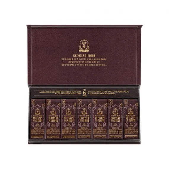 Hồng sâm đậu dỏ KGC Jung Kwan Jang 45g x 7 thanh | kgcvietnam.vn