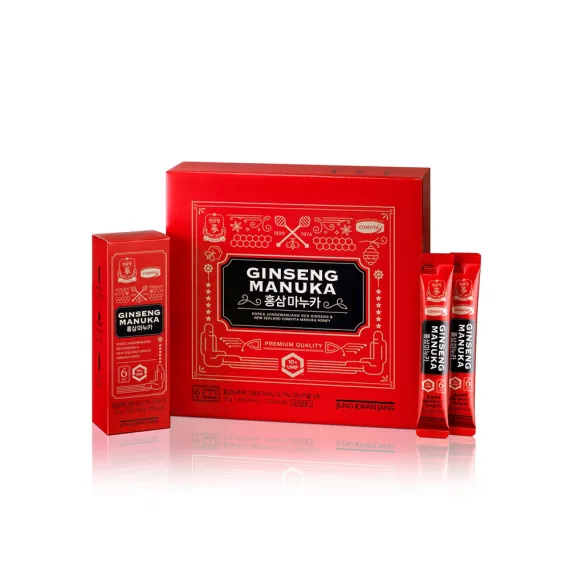 Tinh chất hồng sâm mật ong Manuka KGC Jung Kwan Jang 15g x 30 gói | kgcvietnam.vn