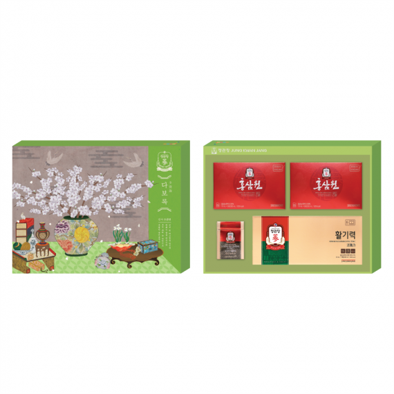 Hộp Quà Tặng Hồng Sâm Cao Cấp KGC Jung Kwan Jang Vạn Sự Hanh Thông