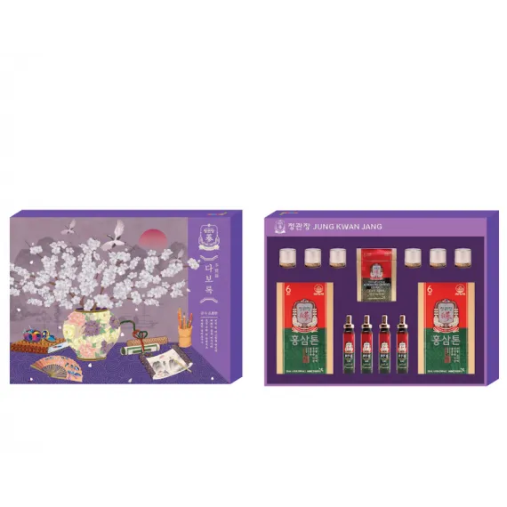 Hộp Quà Tặng Hồng Sâm Cao Cấp Jung Kwan Jang KGC GIAO LONG VÂN VŨ | kgcvietnam.vn