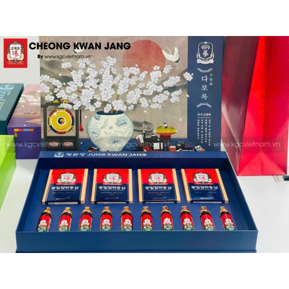 Hộp quà tặng hồng sâm cao cấp KGC Xuân Phong Đắc Ý | kgcvietnam.vn