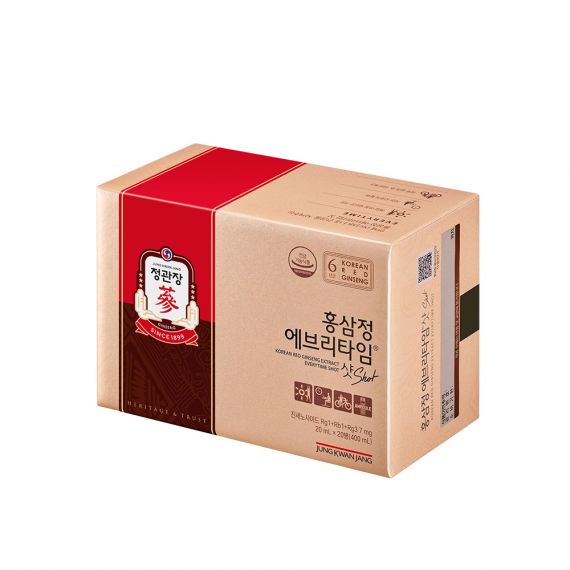 Nước Hồng Sâm KGC Jung Kwan Jang Everytime Shot 20ml x 20 Chai