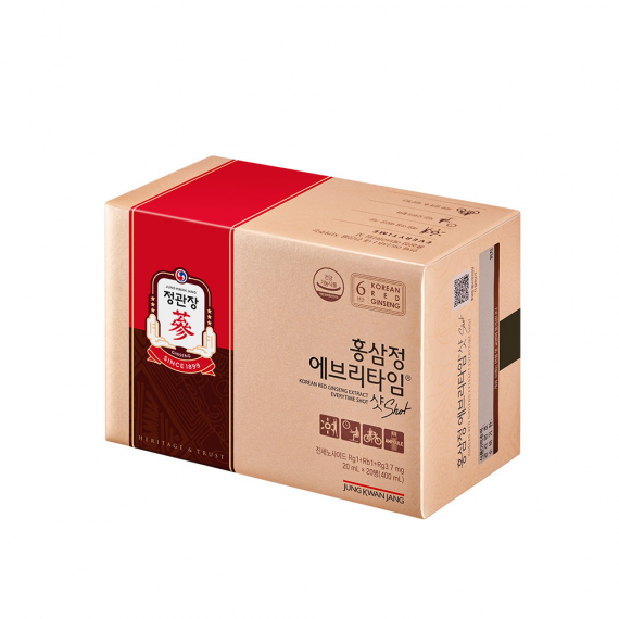 Nước Hồng Sâm KGC Jung Kwan Jang Everytime Shot 20ml x 20 Chai | kgcvietnam.vn