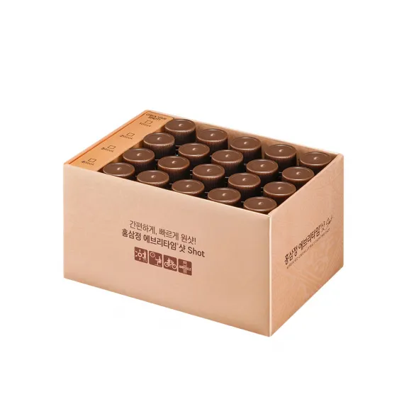 Nước Hồng Sâm KGC Jung Kwan Jang Everytime Shot 20ml x 20 Chai | kgcvietnam.vn