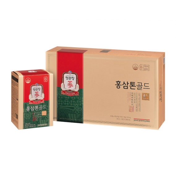 Nước hồng sâm Tonic Gold KGC 40ml x 30 gói | kgcvietnam.vn