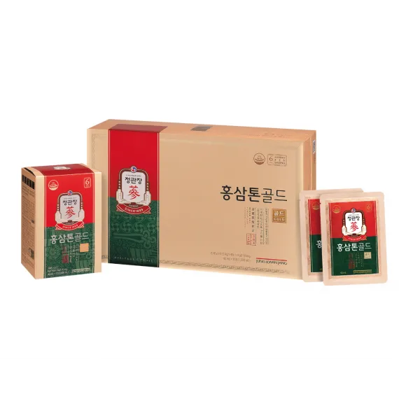 Nước hồng sâm Tonic Gold KGC 40ml x 30 gói | kgcvietnam.vn