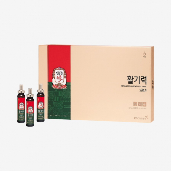 Nước hồng sâm KGC Jung Kwan Jang Vital Tonic 20ml x 30 ống | kgcvietnam.vn
