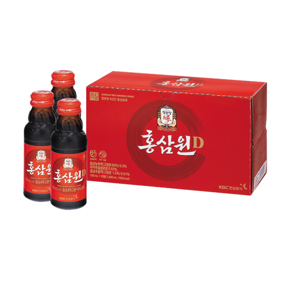 Nước hồng sâm Won D KGC Jung Kwan Jang 100ml x 10 chai | kgcvietnam.vn