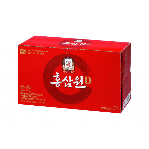 Nước hồng sâm Won D KGC Jung Kwan Jang 100ml x 10 chai | kgcvietnam.vn