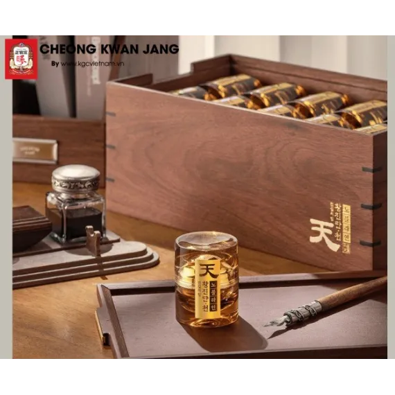Chi Tiết Hộp Viên thiên sâm linh đan Hwangjindan Cheon Noble Line | kgcvietnam.vn