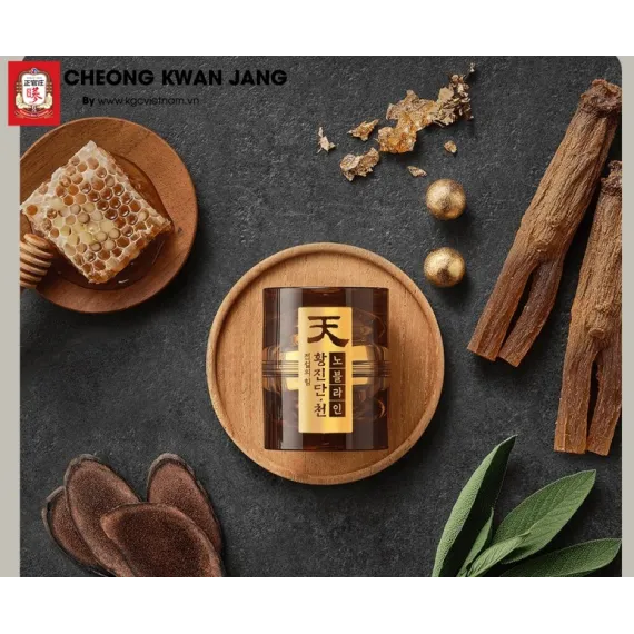 Chi Tiết Hộp Viên thiên sâm linh đan Hwangjindan Cheon Noble Line | kgcvietnam.vn