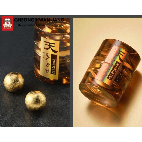 Chi Tiết Hộp Viên thiên sâm linh đan Hwangjindan Cheon Noble Line | kgcvietnam.vn