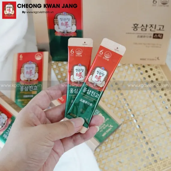 Tinh chất hồng sâm mật ong KGC Jung Kwan Jang Honey Paste 10g x 30 gói | kgcvietnam.vn