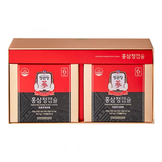 Viên hồng sâm KGC Jung Kwan Jang Extract Capsule 600mg x 300 viên | kgcvietnam.vn