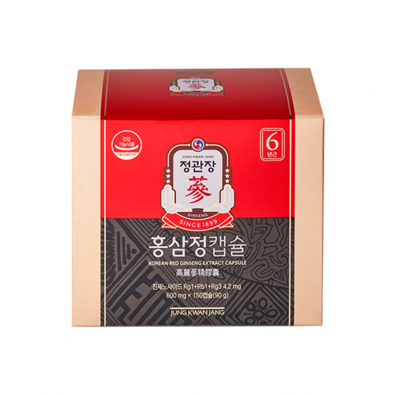 Viên hồng sâm KGC Jung Kwan Jang Extract Capsule 600mg x 300 viên | kgcvietnam.vn