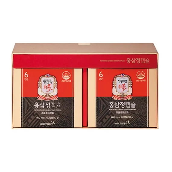 Viên Cao Hồng Sâm KGC Jung Kwan Jang Extract Capsule 600mg x 300 Viên | kgcvietnam.vn