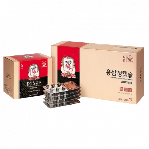 Viên Cao Hồng Sâm KGC Jung Kwan Jang Extract Capsule 600mg x 300 Viên | kgcvietnam.vn