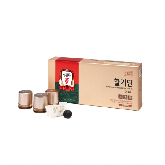 Viên hồng sâm KGC - Jung Kwan Jang Korean Red Ginseng Vital Pill 37.5g x 10 viên | kgcvietnam.vn