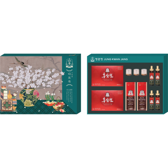 Hộp quà tặng hồng sâm cao cấp KGC Thịnh Vượng Hạnh Phúc