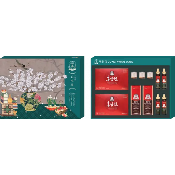 Hộp quà tặng hồng sâm cao cấp KGC Thịnh Vượng Hạnh Phúc